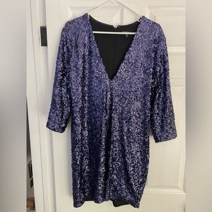 Express Sequin Mini Dress